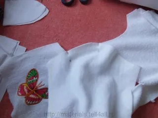 Майстер-клас шиємо дитячу кофточку, шкатулка (буде плече спинці) Майстер-клас шиємо дитячу кофточку, шкатулка