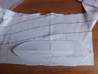 Майстер-клас шиємо дитячу кофточку, шкатулка (викрійці спинки пунктирною лінії) Майстер-клас шиємо дитячу кофточку, шкатулка