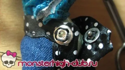 Робимо просту майку і джинси для ляльки мн, monster high club () Робимо просту майку і джинси для ляльки мн, monster high club