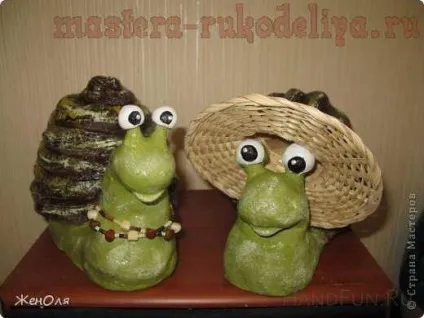 Майстер-клас з ліплення з гіпсу уліточка сонечка