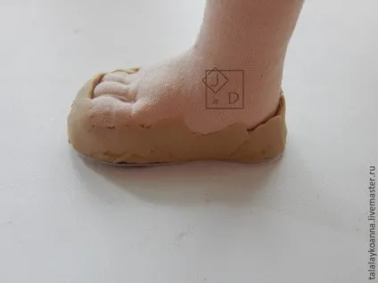 Робимо колодки для лялькової взуття - ярмарок майстрів - ручна робота, handmade (пластилін) Робимо колодки для лялькової взуття - ярмарок майстрів - ручна робота, handmade