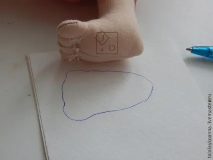 Робимо колодки для лялькової взуття - ярмарок майстрів - ручна робота, handmade (взуття) Робимо колодки для лялькової взуття - ярмарок майстрів - ручна робота, handmade