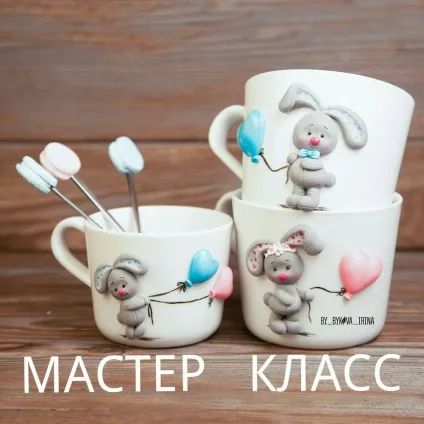Майстер-клас гуртка-ложка з декором зайка - ярмарок майстрів - ручна робота, handmade (рукоділля) Майстер-клас гуртка-ложка з декором зайка - ярмарок майстрів - ручна робота, handmade