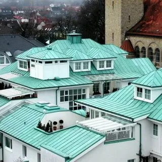 Металева покрівля фото видів покрівлі металом, пристрій мідної крівлі, покриття даху листовим (покрівля) Металева покрівля фото видів покрівлі металом, пристрій мідної крівлі, покриття даху листовим