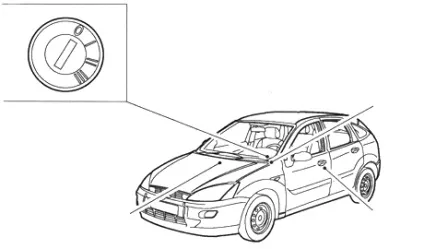Міняємо батарейку в ключі на ford focus 2