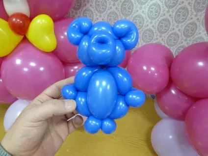 Ведмідь з link-o-loon - компанія чарівник (казань) (ведмедя виконаний одного ШДМ260) Ведмідь з link-o-loon - компанія чарівник (казань)
