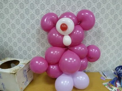 Ведмідь з link-o-loon - компанія чарівник (казань) (ведмедя виконаний одного ШДМ260) Ведмідь з link-o-loon - компанія чарівник (казань)