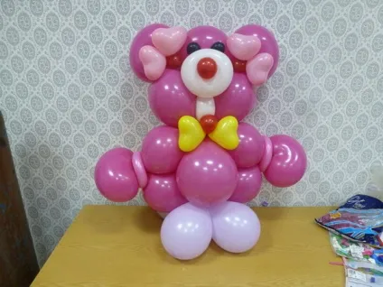 Ведмідь з link-o-loon - компанія чарівник (казань) (майстер клас) Ведмідь з link-o-loon - компанія чарівник (казань)