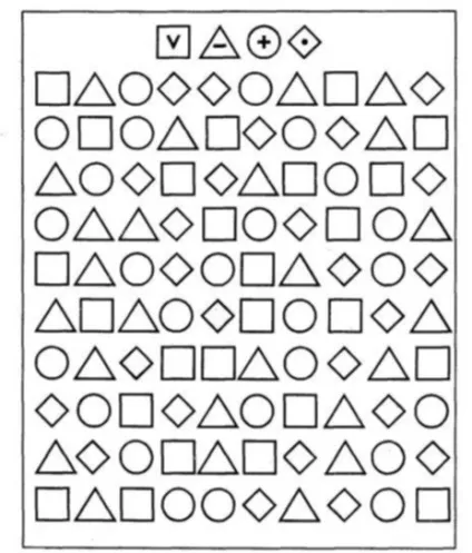 Методика проставити значки