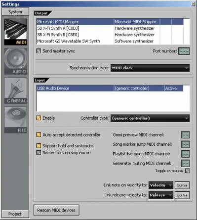 Midi setup - мануал fl studio