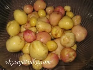 Молода картопля з кунжутом - рецепт з фото (картопля) Молода картопля з кунжутом - рецепт з фото