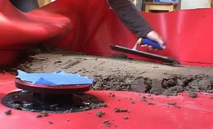 Похилий підлогу у ванній два варіанти грамотної укладання системи (ванною) Похилий підлогу у ванній два варіанти грамотної укладання системи