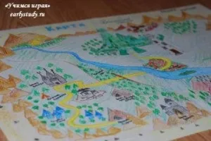 Наша карта чарівної країни, вчимося граючись (чарівної) Наша карта чарівної країни, вчимося граючись
