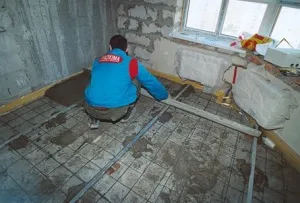 Види стяжок для підлоги