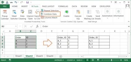 Об'єднати дані осередків excel, xltools - надбудови excel, потрібні щодня (об'єднати) Об'єднати дані осередків excel, xltools - надбудови excel, потрібні щодня