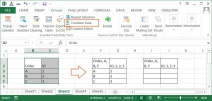 Об'єднати дані осередків excel, xltools - надбудови excel, потрібні щодня (excel) Об'єднати дані осередків excel, xltools - надбудови excel, потрібні щодня