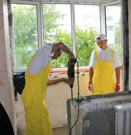 Об'єднання балкона з кімнатою види і послідовність робіт (фото, відео) (об'єднання) Об'єднання балкона з кімнатою види і послідовність робіт (фото, відео)