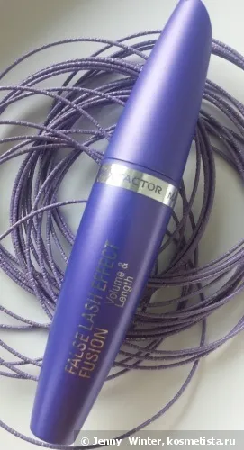 Об'ємна і подовжує туш max factor false lash effect fusion mascara у відтінку deep blue відгуки