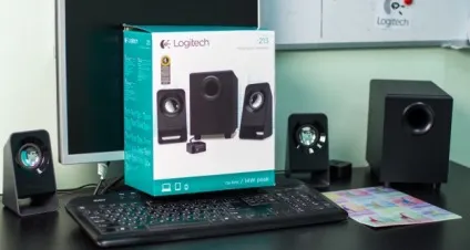 Огляд logitech multimedia speakers z213 якісний звук за доступні гроші