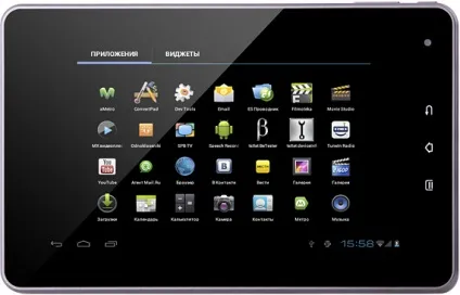 Огляд і відеоогляд планшета texet tm-7025