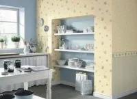 Оформлення кухні шпалерами