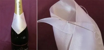 Одяг на шампанське для весілля своїми руками (шампанське) Одяг на шампанське для весілля своїми руками