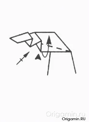 Орігамі гусак з паперу - все про орігамі (гусак) Орігамі гусак з паперу - все про орігамі