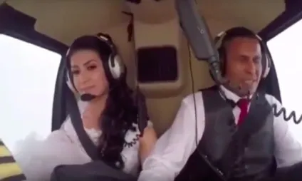 Опубліковано відео падіння вертольота з летіла на весілля нареченою (резонансне відео) Опубліковано відео падіння вертольота з летіла на весілля нареченою