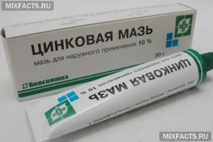 Особливості застосування цинкової мазі (цинкової) Особливості застосування цинкової мазі
