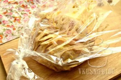 Гострі курячі стегенця в рукаві - рецепт з фото