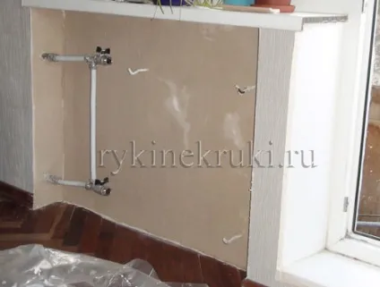 Оздоблення стін своїми руками за батареями опалення, руки не крюки (своїми) Оздоблення стін своїми руками за батареями опалення, руки не крюки