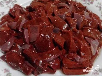 Печінка по-корейськи - покроковий рецепт з фото на (печінка) Печінка по-корейськи - покроковий рецепт з фото на