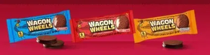 Печиво wagon wheels - старий бренд з новим смаком (wagon) Печиво wagon wheels - старий бренд з новим смаком