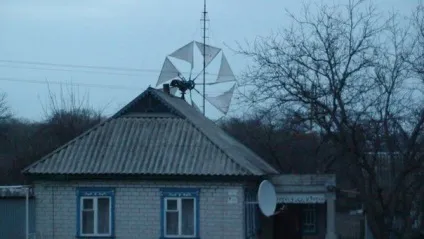 Вітрильний вітрогенератор своїми руками