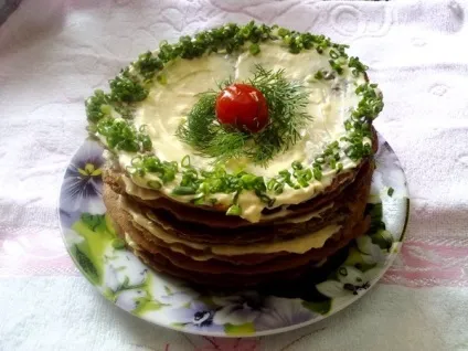 Печінковий торт, блог