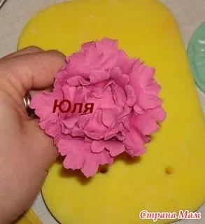 Півонія (без спеціальних формочок