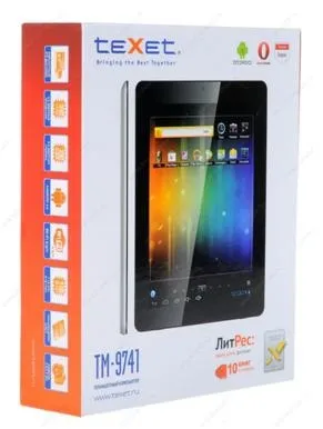 Планшет texet tm 9741 настройка, проблеми