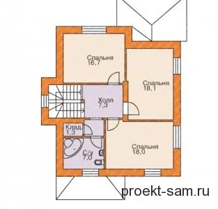Планування двоповерхового будинку - плани і схеми котеджів 10x10, 8x10, 10x12 (невеликого двоповерхового будинку) Планування двоповерхового будинку - плани і схеми котеджів 10x10, 8x10, 10x12