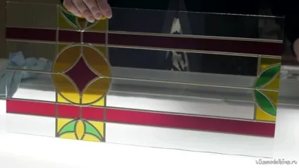 Плівковий вітраж своїми руками