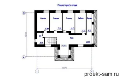 Планування двоповерхового будинку - плани і схеми котеджів 10x10, 8x10, 10x12 (двоповерхового) Планування двоповерхового будинку - плани і схеми котеджів 10x10, 8x10, 10x12