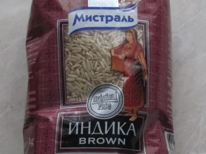 Плов з бурого рису