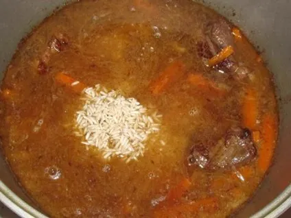 Плов з бурого рису