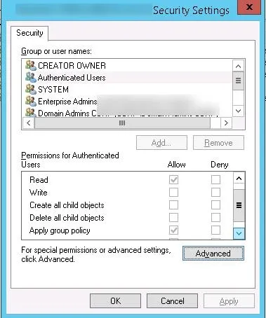 Чому перестали працювати деякі gpo після установки ms16-072, windows для системних (деякі) Чому перестали працювати деякі gpo після установки ms16-072, windows для системних