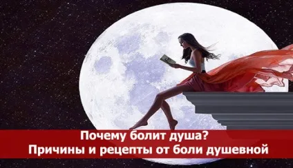 Чому болить душа причини і рецепти від болю душевної - езотерика і самопізнання (болі) Чому болить душа причини і рецепти від болю душевної - езотерика і самопізнання