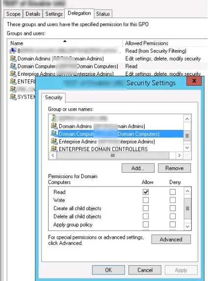 Чому перестали працювати деякі gpo після установки ms16-072, windows для системних (після) Чому перестали працювати деякі gpo після установки ms16-072, windows для системних