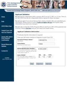 Віза в сша, оплата збору sevis i-901 fee для студентської візи в америку (sevis) Віза в сша, оплата збору sevis i-901 fee для студентської візи в америку