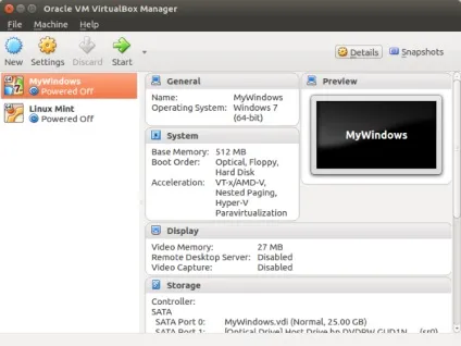 Віртуальні машини для linux, losst
