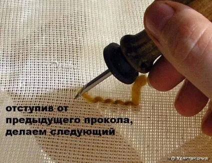 Вишивка килимовою технікою за допомогою спеціальної голки (голки) Вишивка килимовою технікою за допомогою спеціальної голки