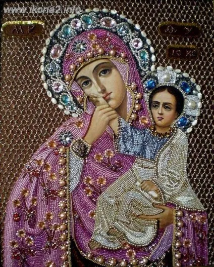 Вишивка стразами картин, ікон (фото і відео-уроки) (стразами) Вишивка стразами картин, ікон (фото і відео-уроки)