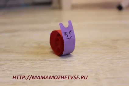 Виріб равлик з паперу, вироби для дітей